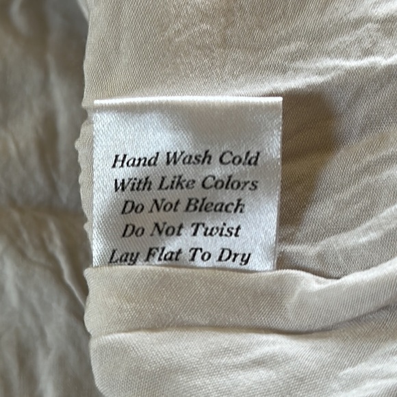 Pink Lily tan and white seersucker open neck layer prairie dress XL - Picture 10 of 10